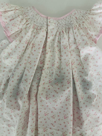 2pc Lt Pink Smock Top w Pink Pant