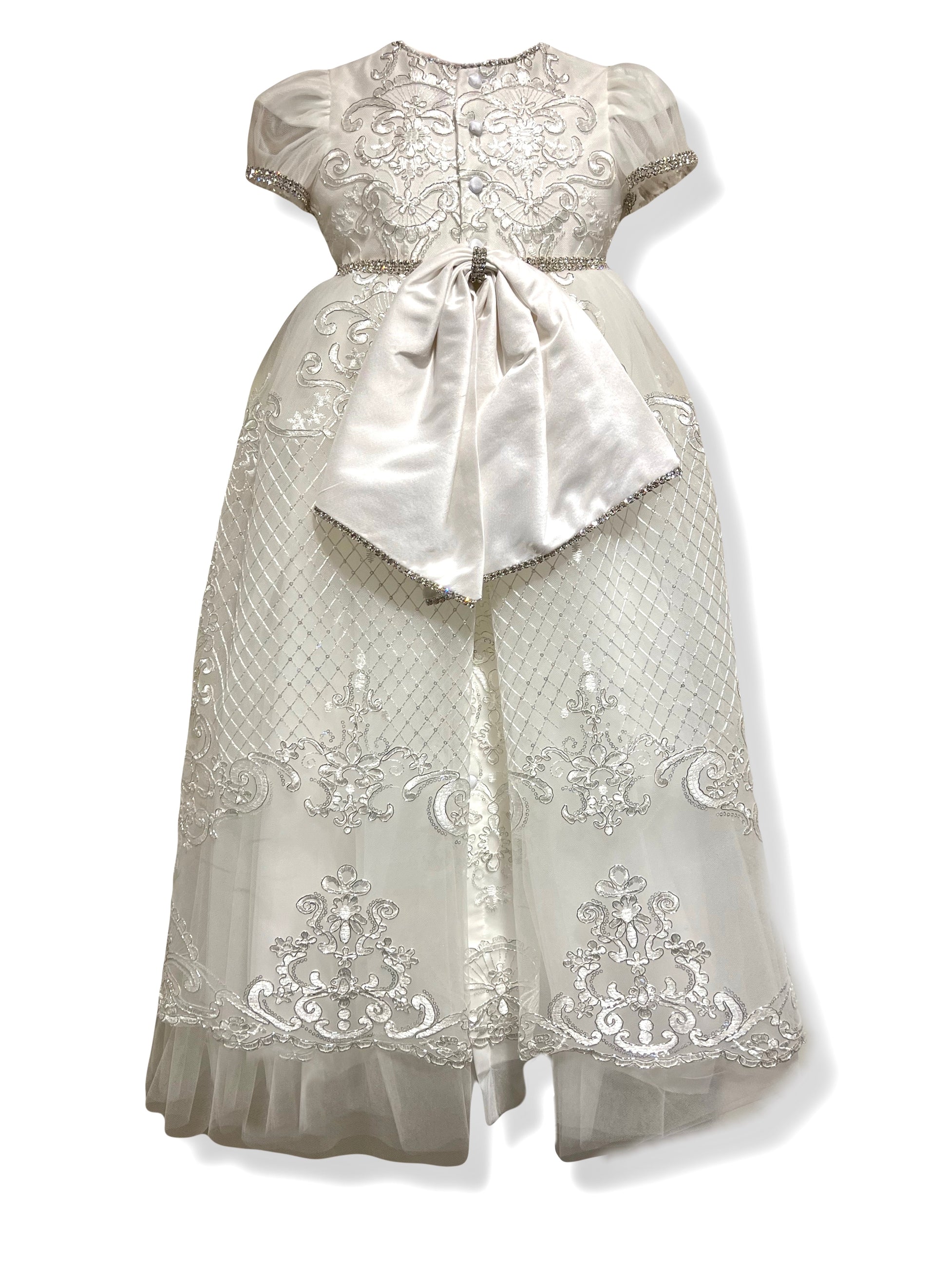 VERA Christening Girl Dress - Expressions Boutique - Huntington, NY VERA Christening Girl Dress - Expressions Boutique - Huntington, NY
