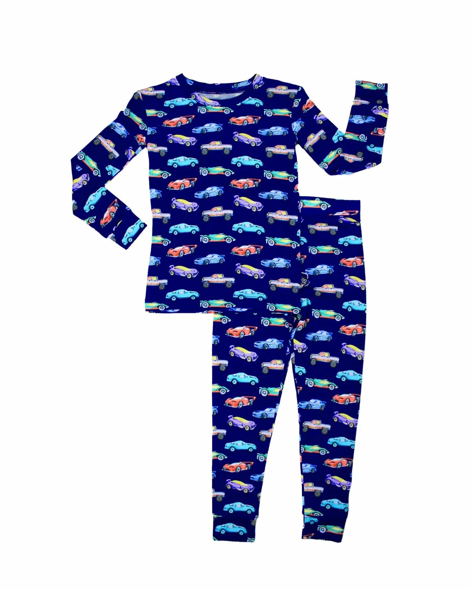 toddler boys car pajamas, kids trucks lounge set, boutique boys pajama set, navy car print pjs, 2 piece kids car sleepwear, Expressions Boutique NY, Woodbury boutique kids clothes, children’s pajamas with cars, boys holiday sleep set, toddler boys lounge outfit, comfy boys pajama set, car print long sleeve pajamas
