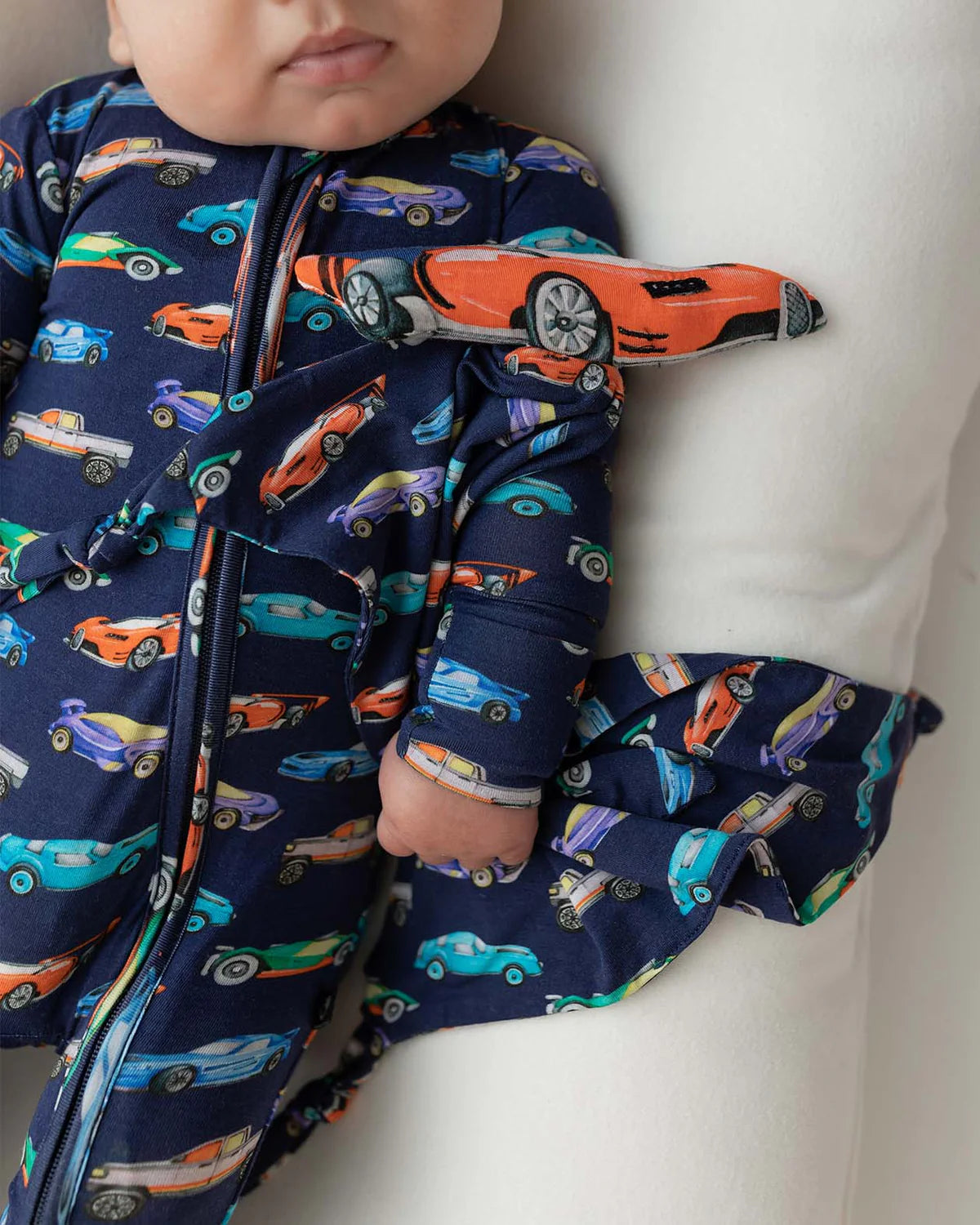 baby boy cars footie pajamas, infant trucks zippered sleeper, navy transport print footie, toddler boys car zip onesie, boutique baby footed sleeper cars, Jackson trucks cars baby pajamas