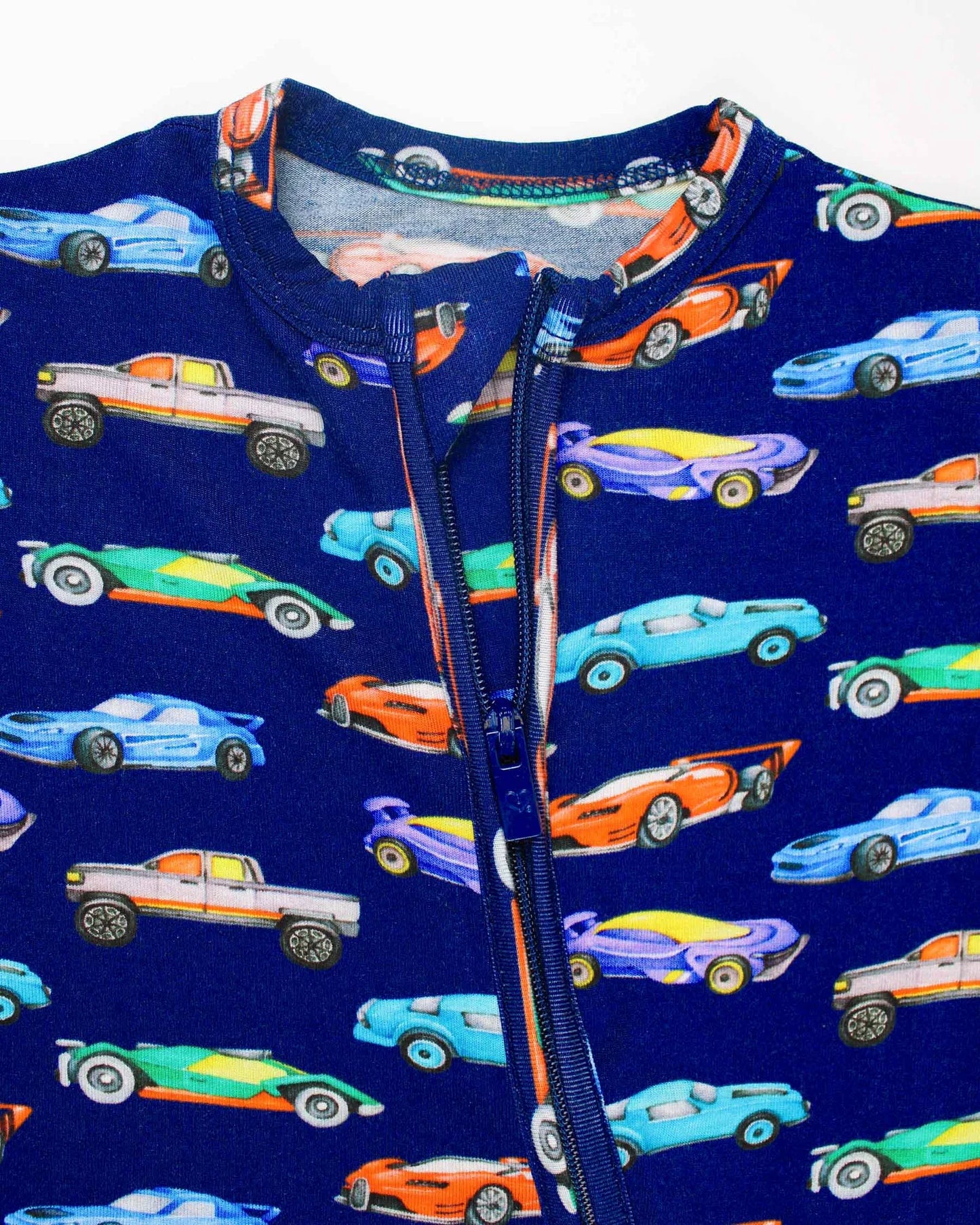 baby boy cars footie pajamas, infant trucks zippered sleeper, navy transport print footie, toddler boys car zip onesie, boutique baby footed sleeper cars, Jackson trucks cars baby pajamas