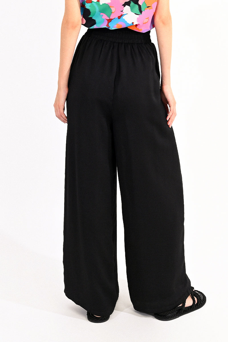 Black Woven Pants