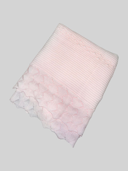Detailed Knit Baby Blanket