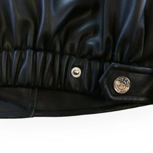 Black Lantern Slv Leather Jacket