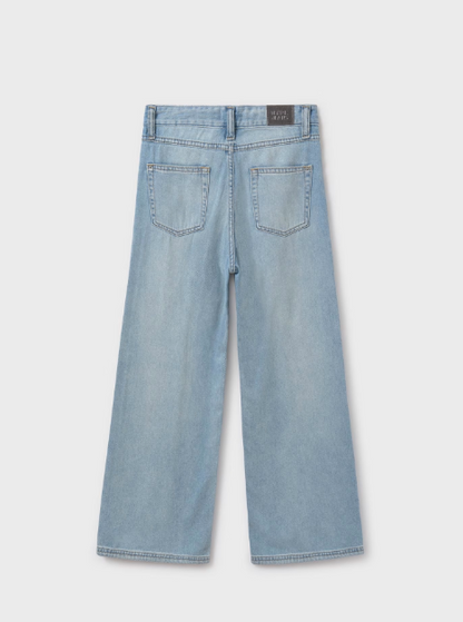 Denim Wide Leg Pant