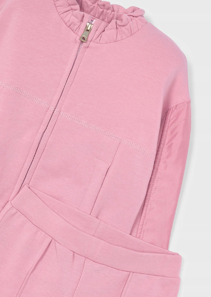 2pc Rose Zipper Sweatshirt & Pant