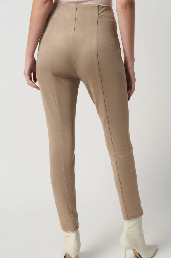 Tan Faux Suede Pant