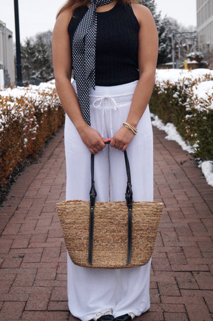 White Fully Lined Pant