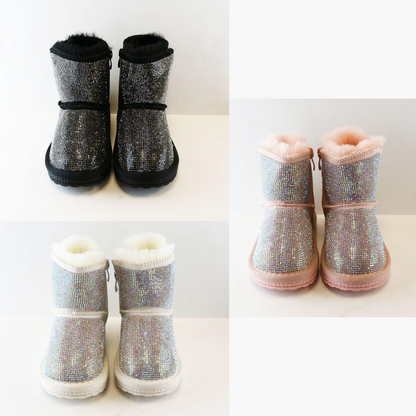 Holographic Rhinestone Boot