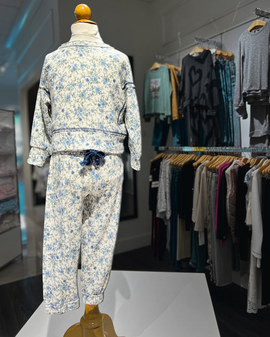 girls floral set, kids 2 piece outfit, girls jogger pant set, boutique girls loungewear, floral matching set for kids, trendy girls casual outfit, girls floral sweatsuit, boutique girls clothing set, girls comfy floral outfit, children’s boutique co-ord set