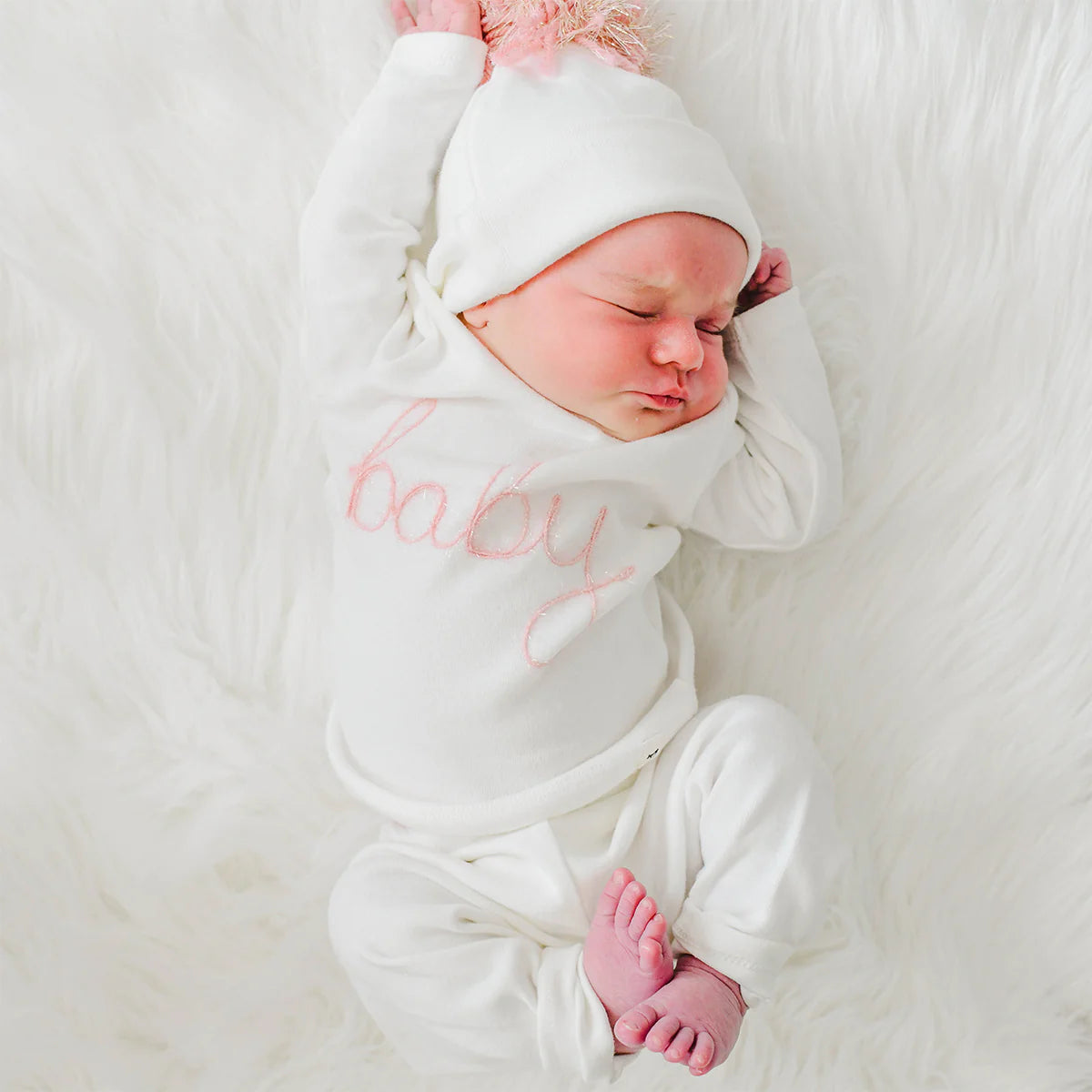 baby embroidered sparkle set, newborn girl boutique outfit, pink sparkle baby clothes, boutique baby pant set, embroidered newborn gift outfit, soft cotton baby girl outfit, newborn photography outfit girl, baby shower gift girl outfit, pink embroidered toddler set, boutique embroidered baby clothes