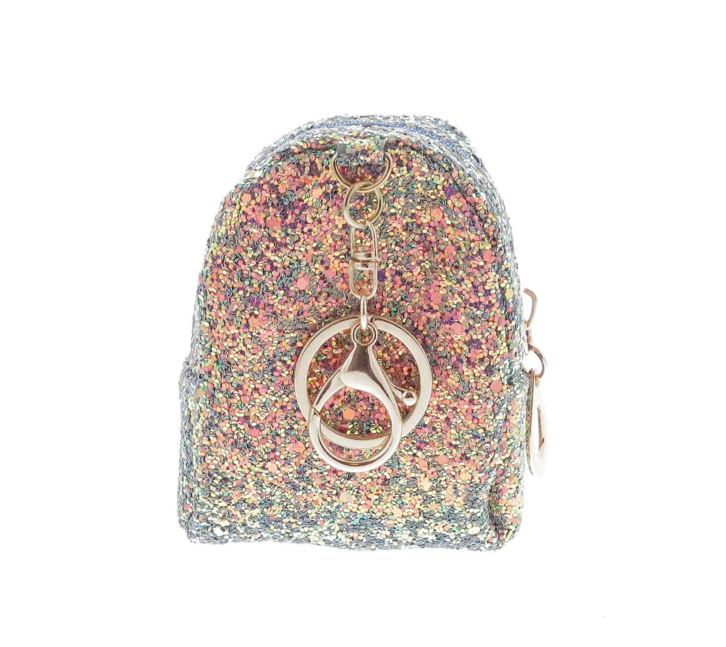 Sequin Flamingo Coin Purse