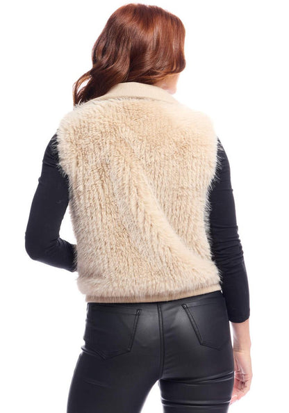 Champagne Parkside Zip Vest