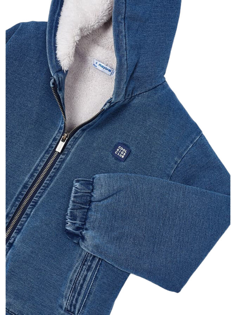 Denim Soft Zip Up