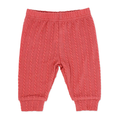 baby girl 3 piece outfit set, newborn rose knit clothing, boutique infant outfit with hat, ribbed onesie and pant set, baby girl fall outfit, infant girl cozy knitwear, newborn take home outfit girl, boutique baby shower gift set, toddler girl rose pink clothing set, cute infant girl matching set