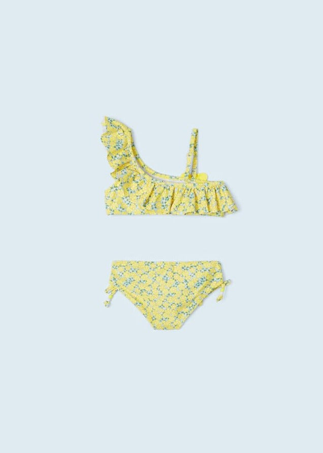 Yellow Floral Bikini 2pc