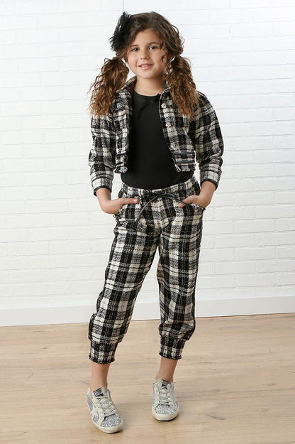 2pc B&W Coco Pant Set