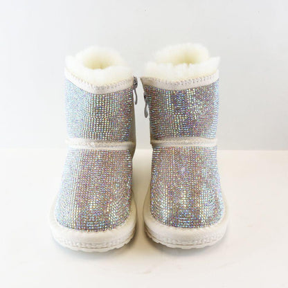 Holographic Rhinestone Boot