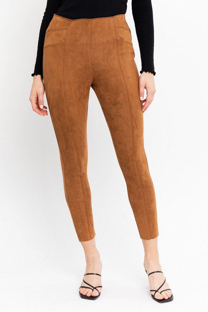 Faux Suede Legging