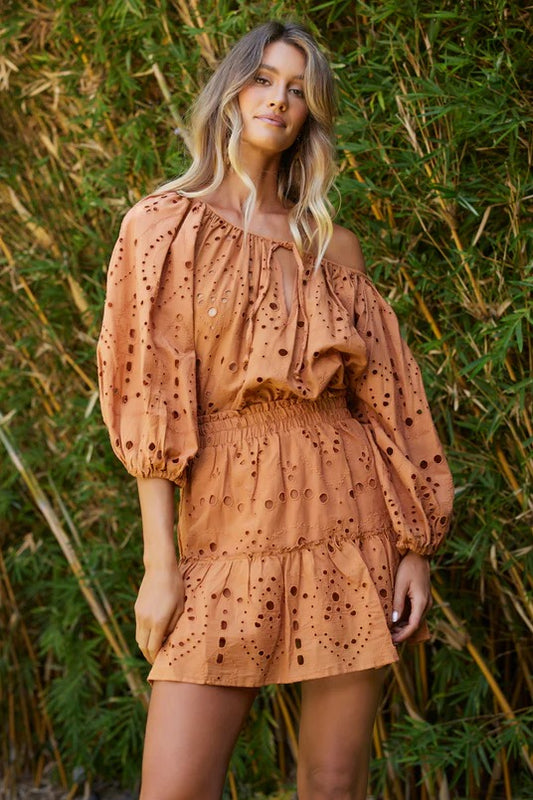 Terracotta Blouse