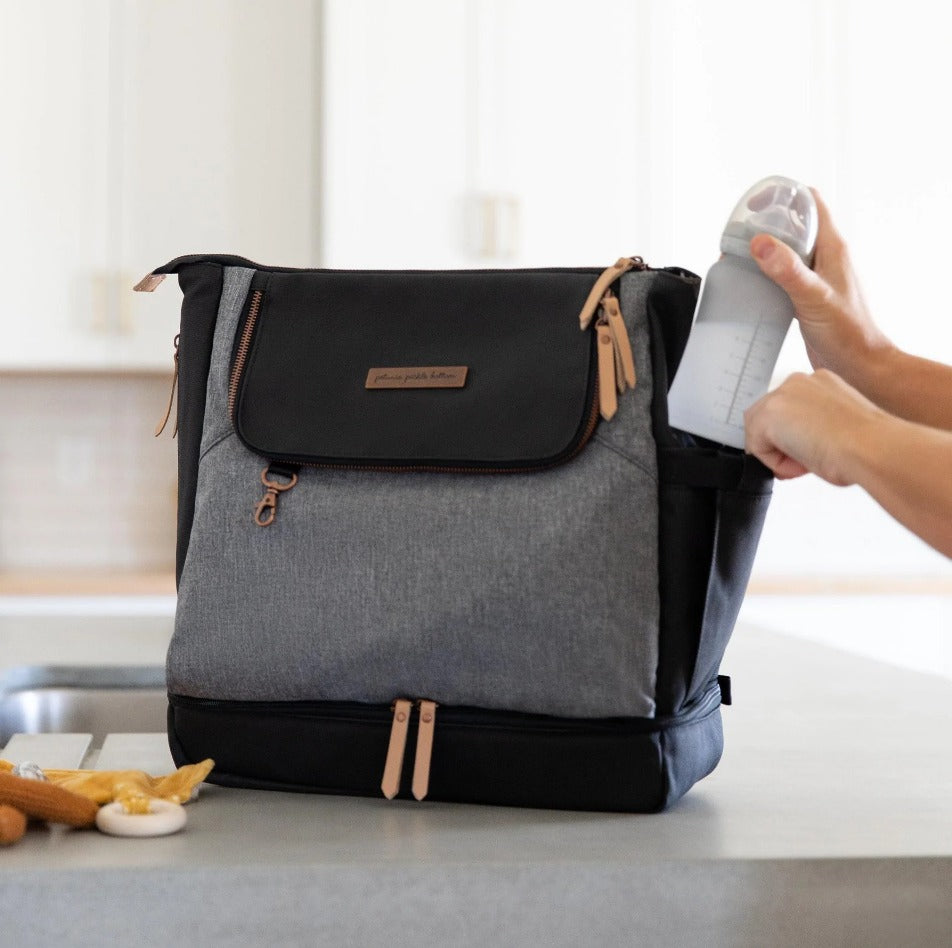 Graphite & Black Pivot Backpack