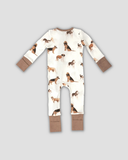 Big Dogs 2 Way Zipper Romper