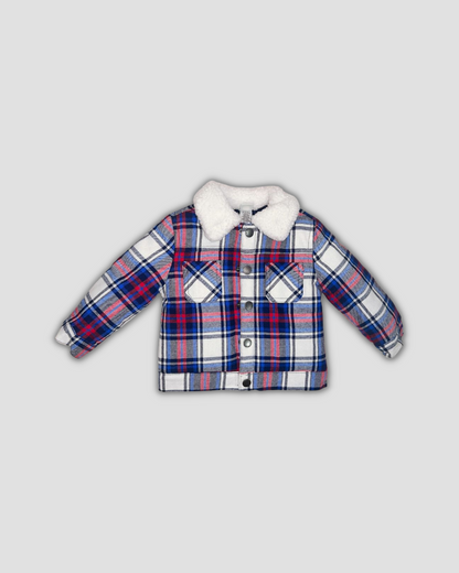 3pc Plaid Jacket Set