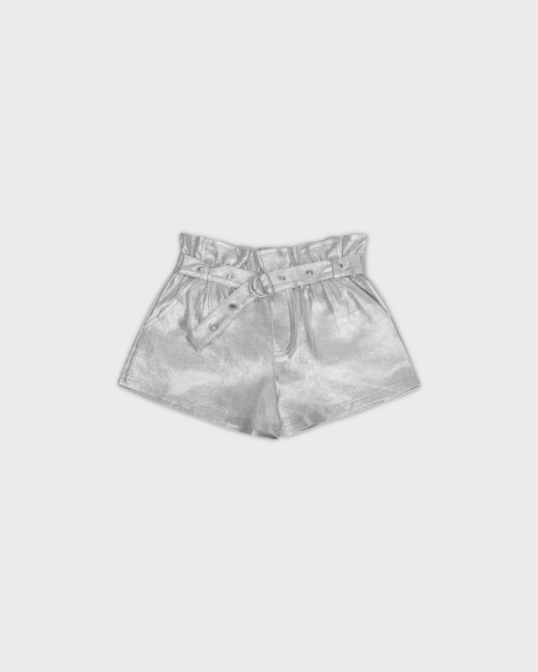 Silver Belted Short