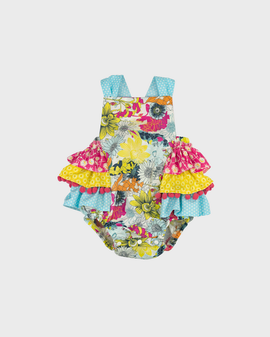 Multi Garden Print Sunsuit